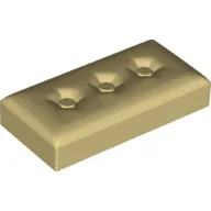 Duplo Tile 2 x 4 with Cushion Pattern / Tan