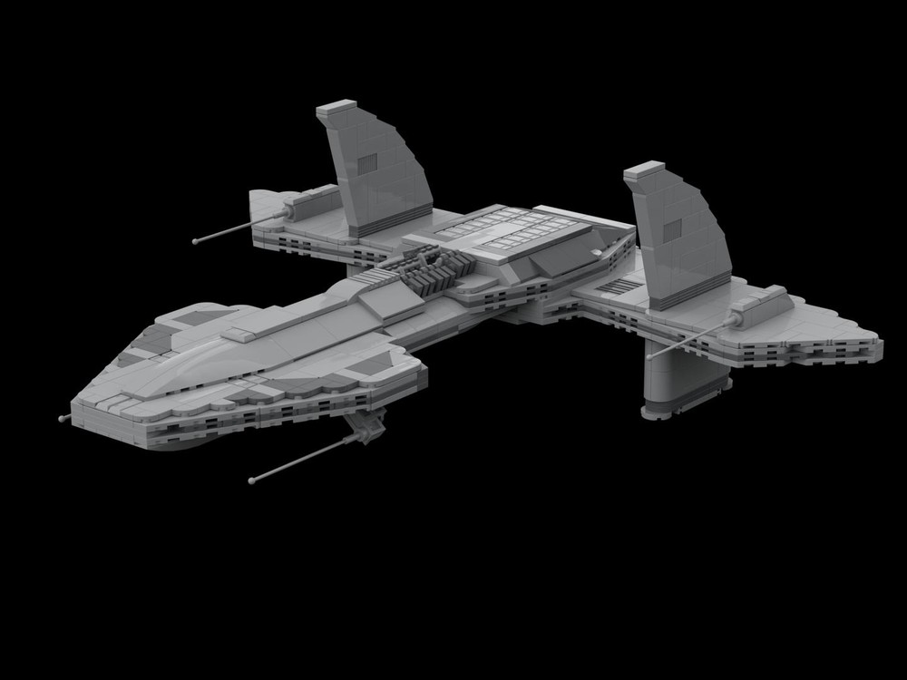Lego Asgard O'Neill-class Ship