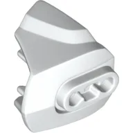 Large Figure Limb Cover, Size 3, Armor with Ball Joint Socket / White
