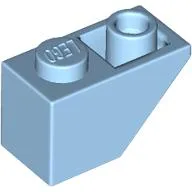 Brick Sloped Inverted 45° 2 x 1 / Pastel Blue