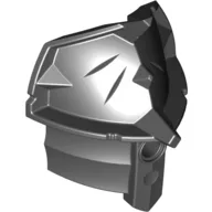 Large Figure Shoulder Cover, Armor, Spiky / Black