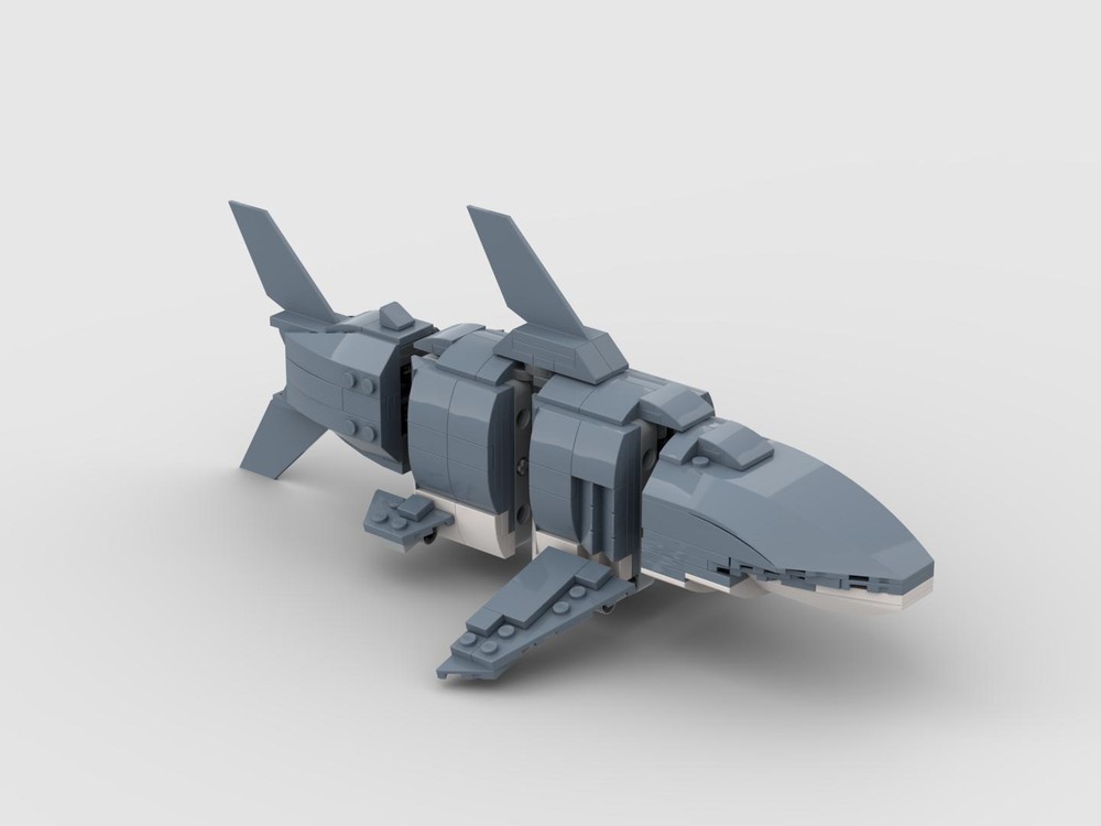 Lego Brickbuilt Forma Shark Skin