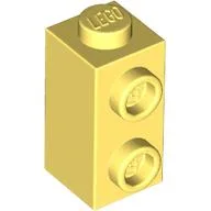 Brick Special 1 x 1 x 1 2/3 with Studs on 1 Side / Bright Light Yellow