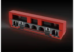 1:4 Testarossa Rear End Display