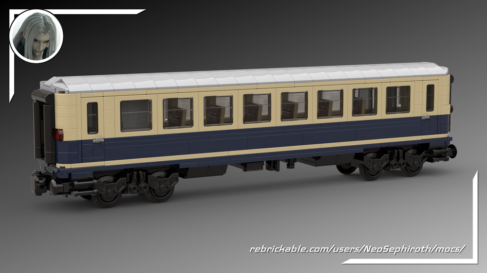 Lego Expess train 2nd class passenger wagon