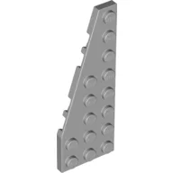 Wedge Plate 8 x 3, 22° Left / Light Bluish Gray