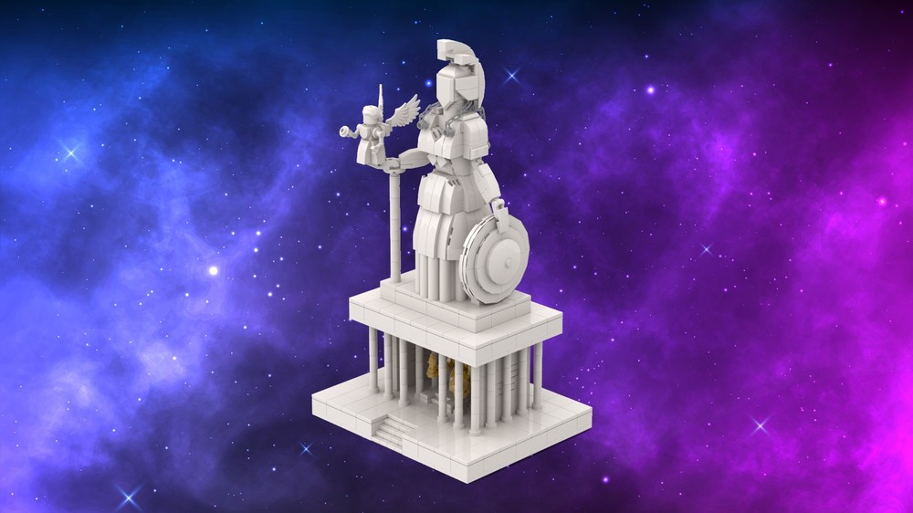 Lego Athena's Colossus - Saint Seiya
