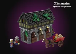 The stables - Medieval village series