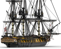 Figurehead modification for HMS Euryalus