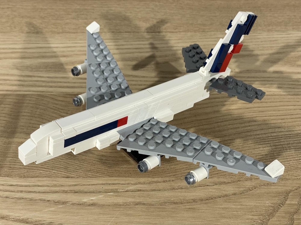 Lego Airbus A380 Air France livery