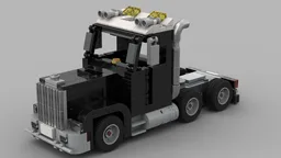 American style truck (minifig scale)