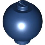 Brick Round 2 x 2 Sphere with Stud [Plain] / Dark Blue