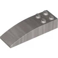 Brick Curved 6 x 2 / Metallic Silver