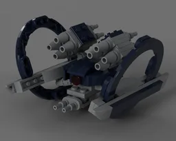Hailfire droid microfighter