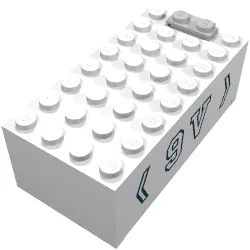 Battery Box, 9V Small [Complete Assembly] with '9V' Print