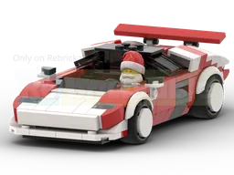 Santa's Lambo Countach