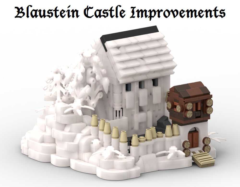 Lego Mini Blaustein Castle - Improvements (Version 5.2)