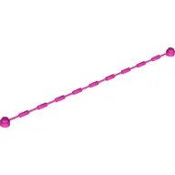 String with End Studs and Minifig Grips 21L / Dark Pink