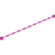 Lego String with End Studs and Minifig Grips 21L / Dark Pink