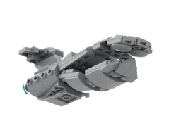 Interdictor-class Cruiser Leviathan (Mini scale) - KOTOR