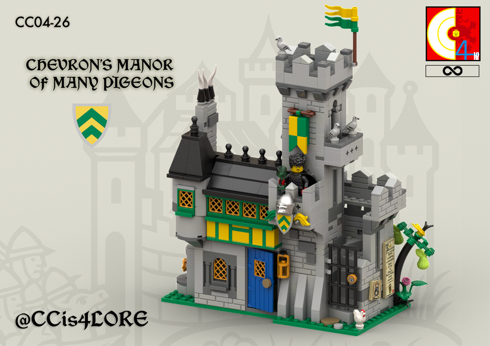 Lego chevron's manor of many pigeons