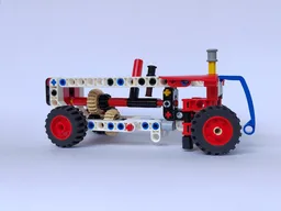 Car Concept with Gearbox, Engine, and Steering