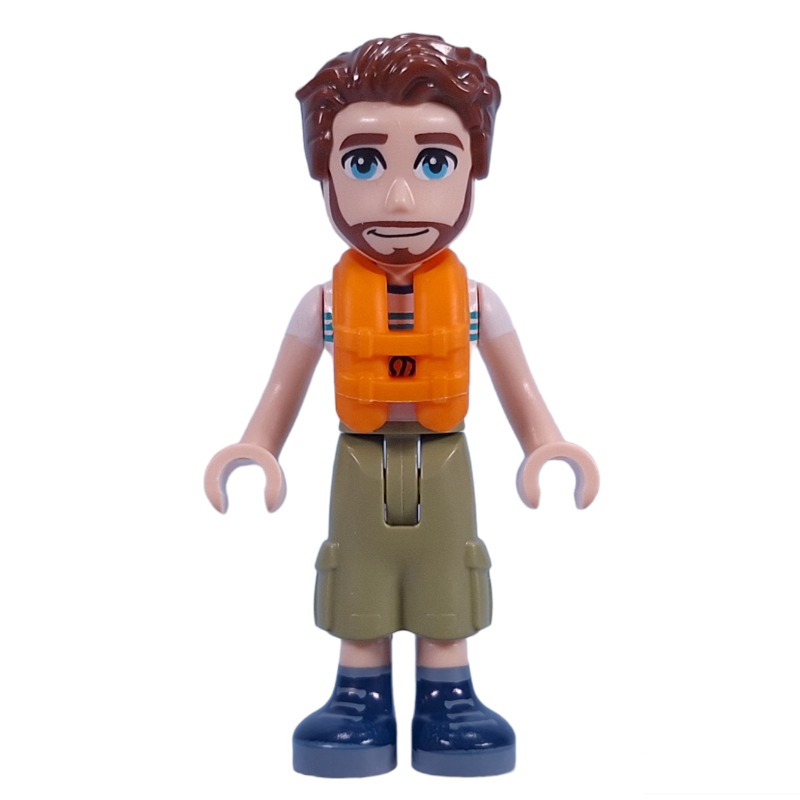 Lego Jonathan - Adventure Camp, Olive Green Pants, Life Vest