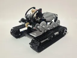 Tracked space vehicle