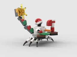 Christmas Scorpion Monster