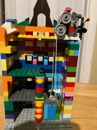 10696 SKYSCRAPER with elevator