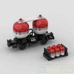 ORLEN Twin Tank Rail Tanker Wagon