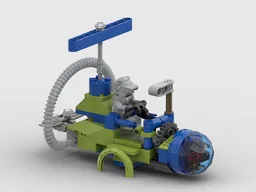 Scientist and Flying Ship