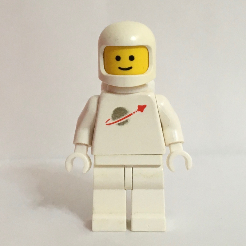 Lego Classic Spaceman, White with Airtanks (3842a Helmet)