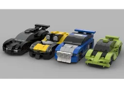Car pack #9 (5 stud wide)