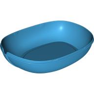 Lego Duplo Boat Base / Dark Azure
