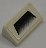 Slope 30 1 x 2 x 2/3 with Black Vent Pattern (Sticker) - Set 8186
