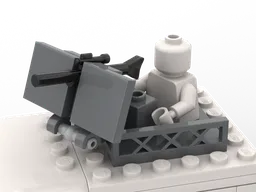 Mounted Machine Gun - Bandvagn 206 (track vehicle)
