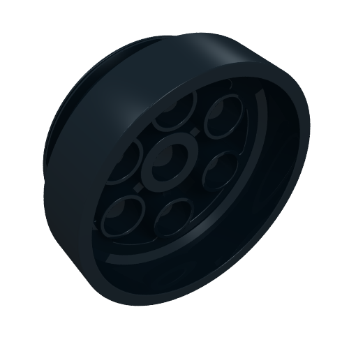 Lego Wheel 30 x 13 Model Team / Black