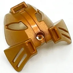 Large Figure Mask Kakama / Two-tone Gold