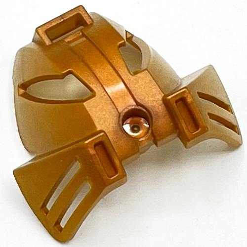 Lego Large Figure Mask Kakama / Two-tone Gold