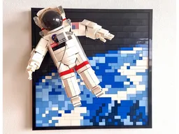 Blue Planet Mosaic background