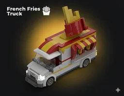 LEGO French Fries Food Truck