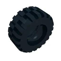 Tyre 30.4 x 14 Offset Tread / Black