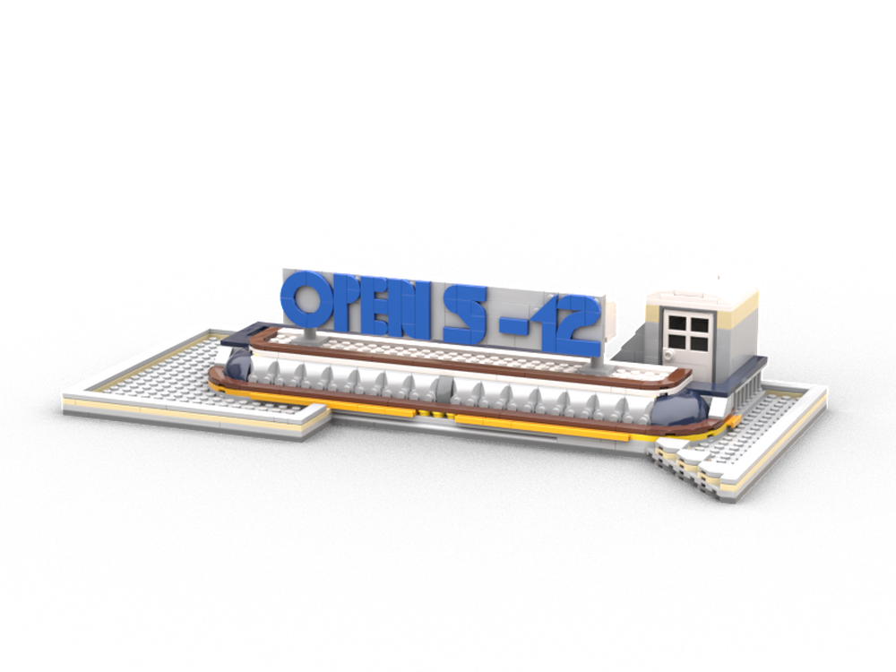 Lego Motel Brick - Alternate Roof