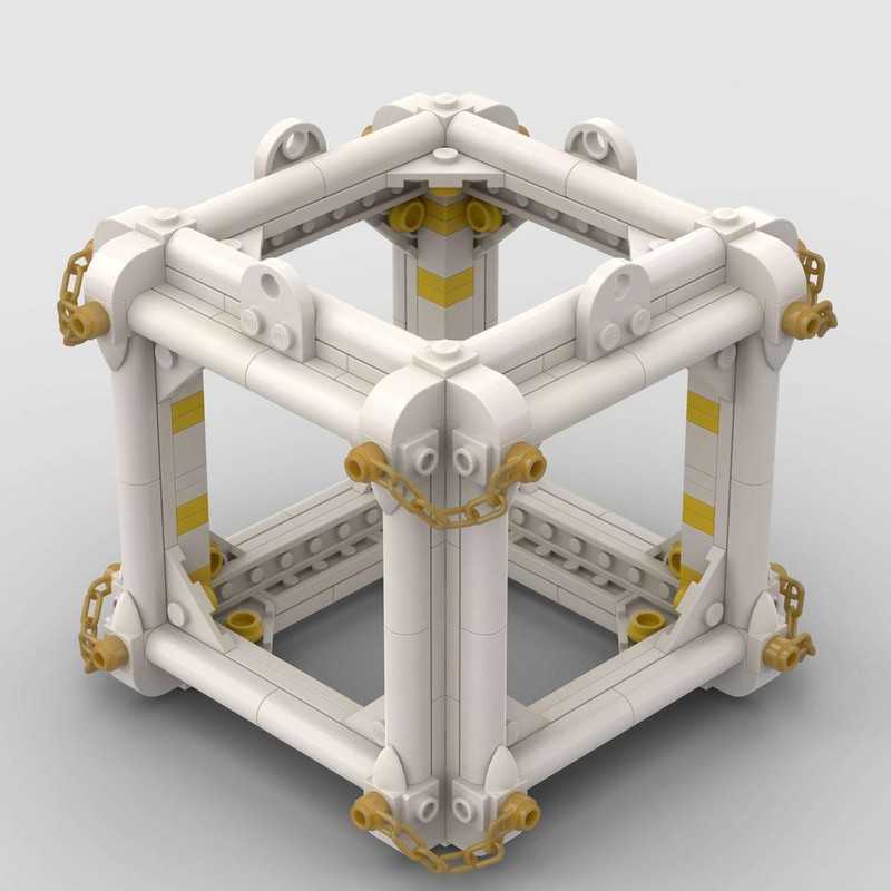 Lego Frame For 43221 with Golden Chain