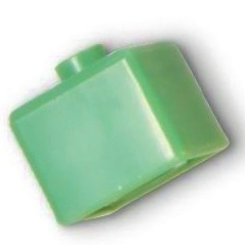 Lego Pen Bead, Square / Sand Green