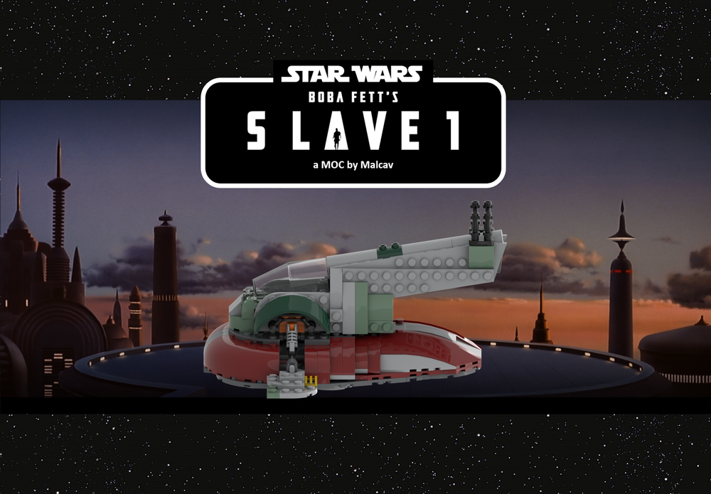 Lego Boba Fett's Slave 1 - a MOD of 75222 "Batrayal at Cloud City"