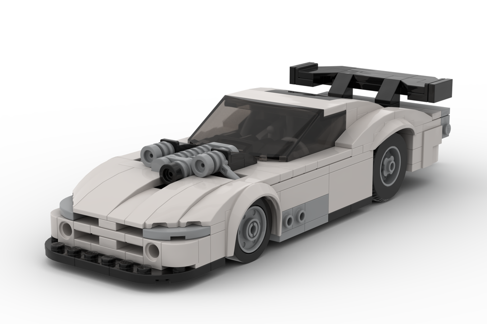 Lego 2001 Dodge Viper GTS ACR Custom Pro Mod Dragster