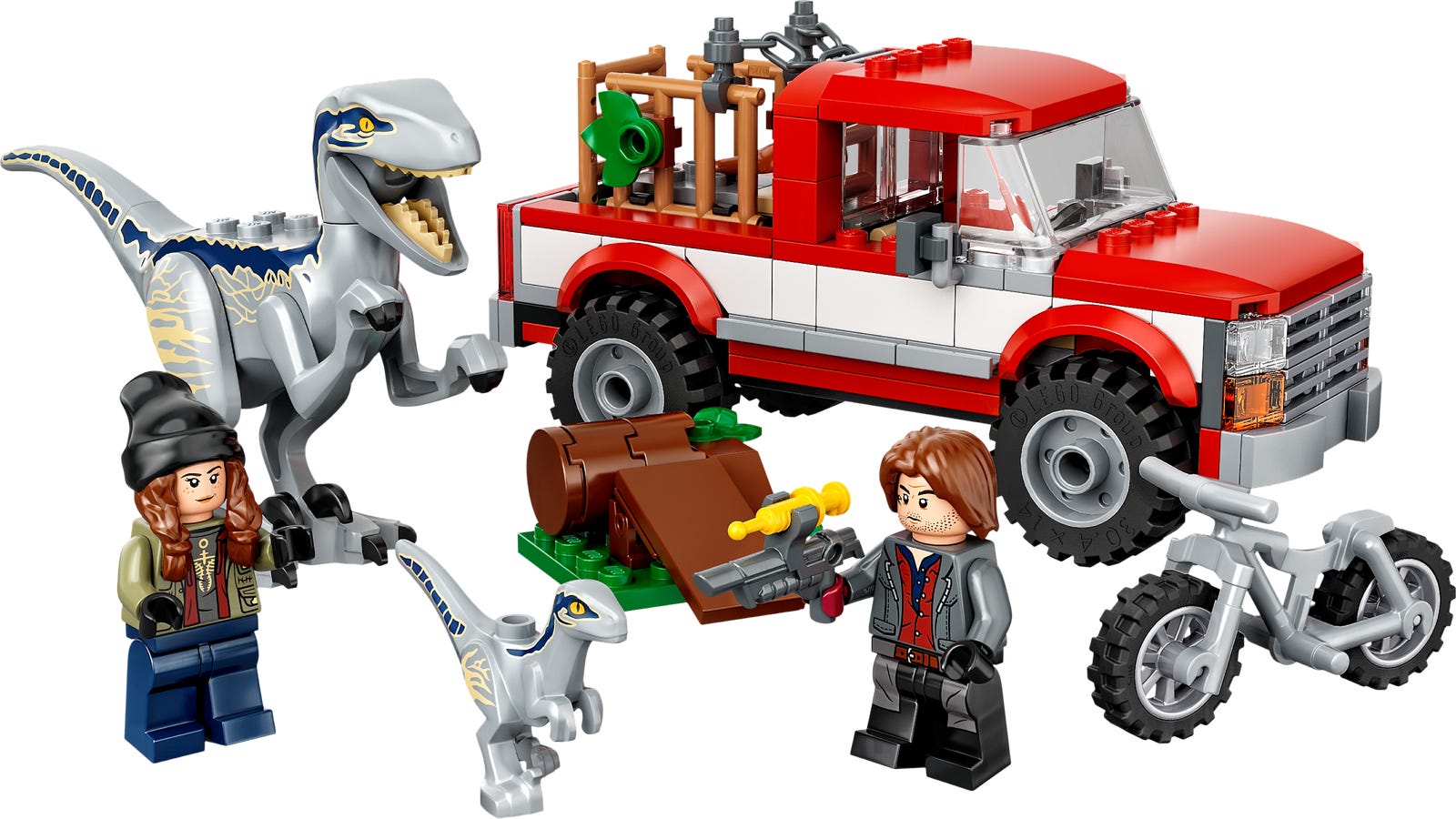 Lego Blue & Beta Velociraptor Capture