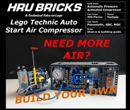 Lego Technic Auto Start Air Compressor
